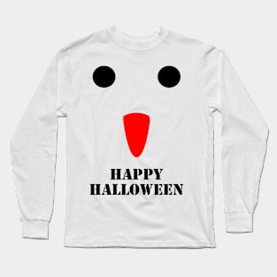 cute ghost of halloween Long Sleeve T-Shirt